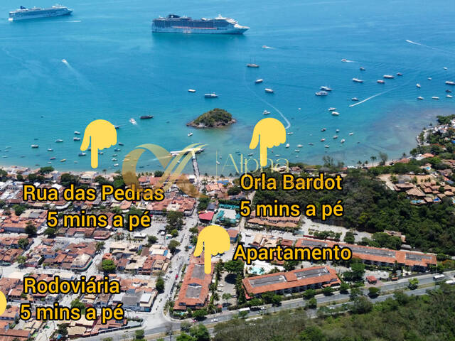#AP0293 - Apartamento para Venda em Armação dos Búzios - RJ