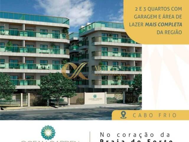 #APD0023 - Apartamento para Venda em Cabo Frio - RJ